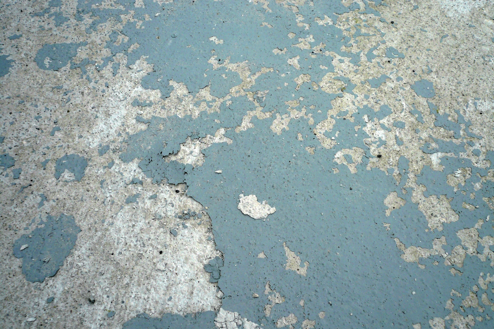 décollement de résine de sol